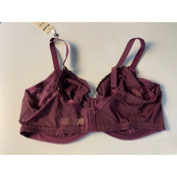 Aisilin Full Coverage Bra Blackberry Color‎ Size 44E - Picture 2 of 4